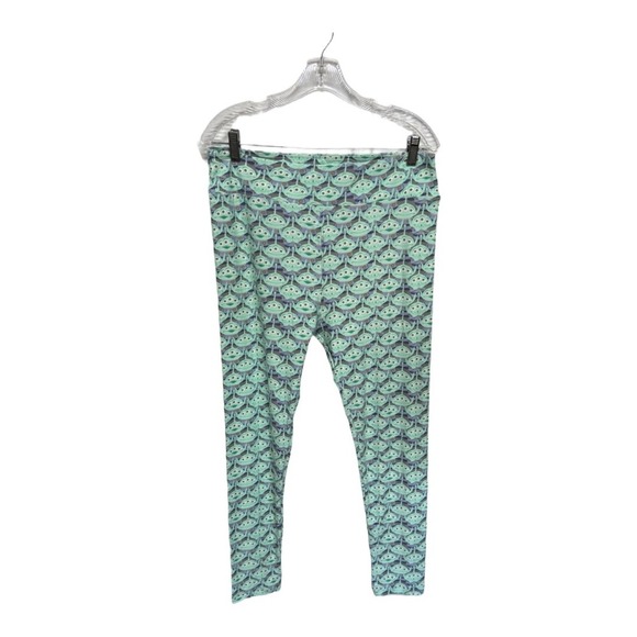 Disney Toy Story Alien LulaRoe Tall & Curvy (12-20) NWOT Hard to Find Leggings - Picture 1 of 6